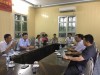 Đoàn giám sát Tổng điều tra kinh tế trung ương cùng lãnh đạo Cục Thống kê Thái Bình về giám sát tại xã Nam Hà huyện Tiển Hải