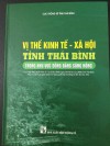 Ấn phẩm “Vị thế kinh tế - xã hội tỉnh Thái Bình trong khu vực đồng bằng sông Hồng”.