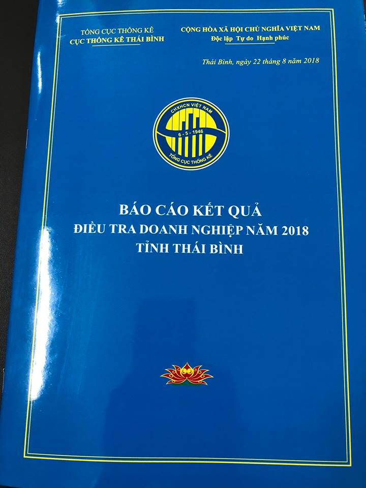 Báo cáo kêt quả Điều tra Doanh nghiệp năm 2018 tỉnh Thái Bình