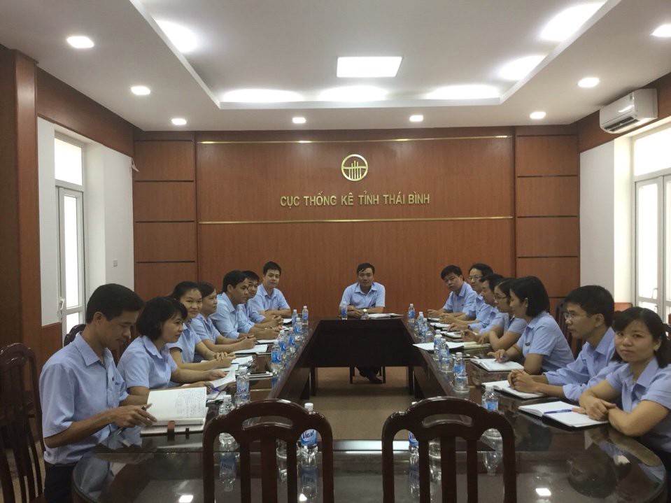 Kết Luận Cục Trưởng Thống kê Thái Bình tại hội nghị giao ban lãnh đạo cục 1/10/2018