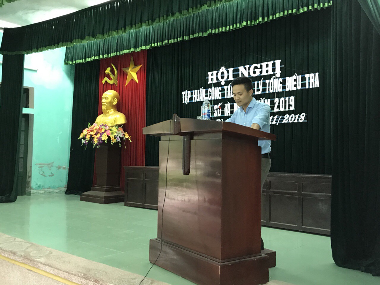 Huyện Quỳnh Phụ tổ chức lớp tập huấn Công tác quản lý Tổng điều tra Dân số và nhà ở năm 2019