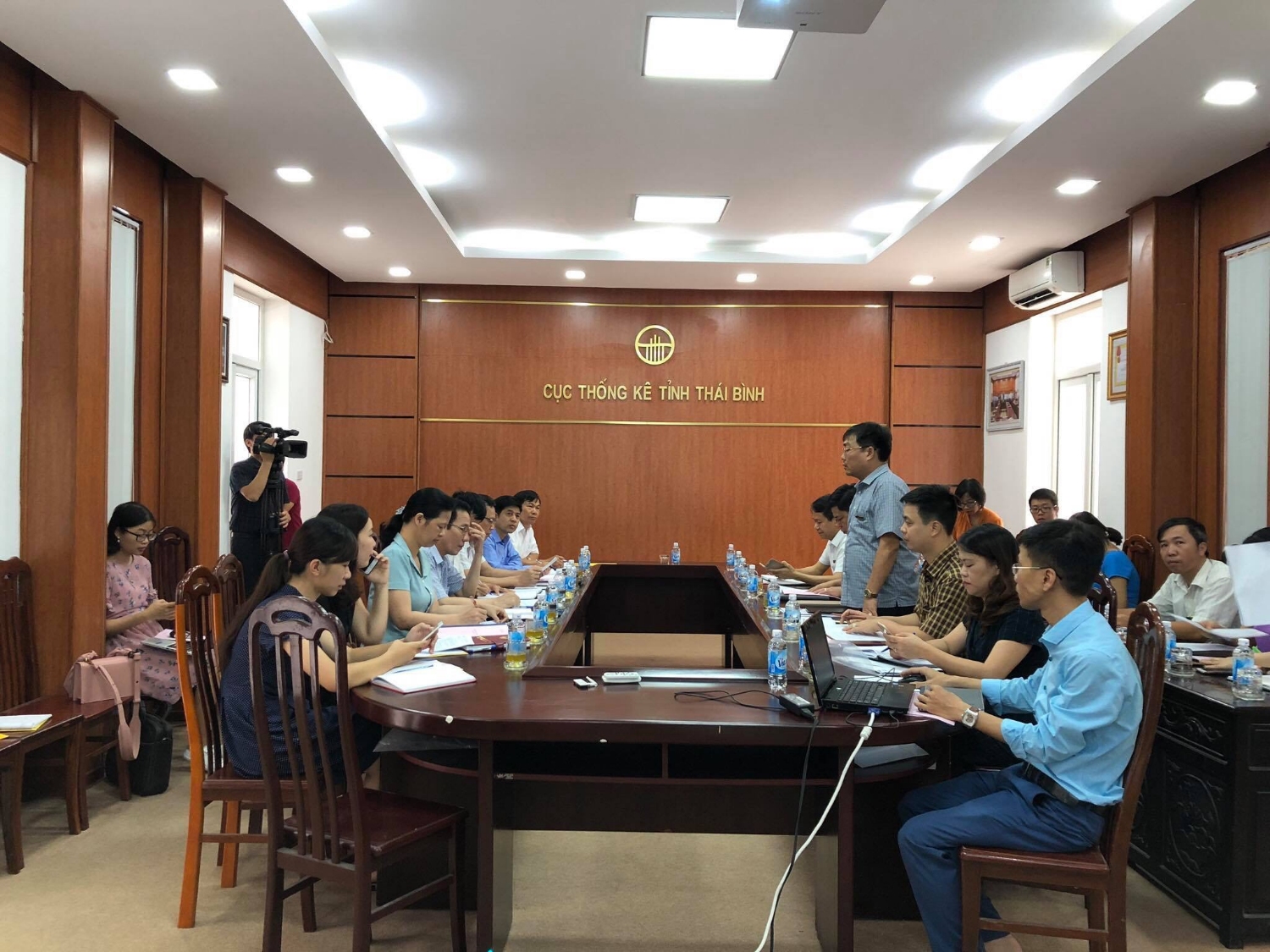 Cục Thống kê Thái Bình làm việc với Ban Kinh tế - Ngân sách Hội đồng nhân dân tỉnh