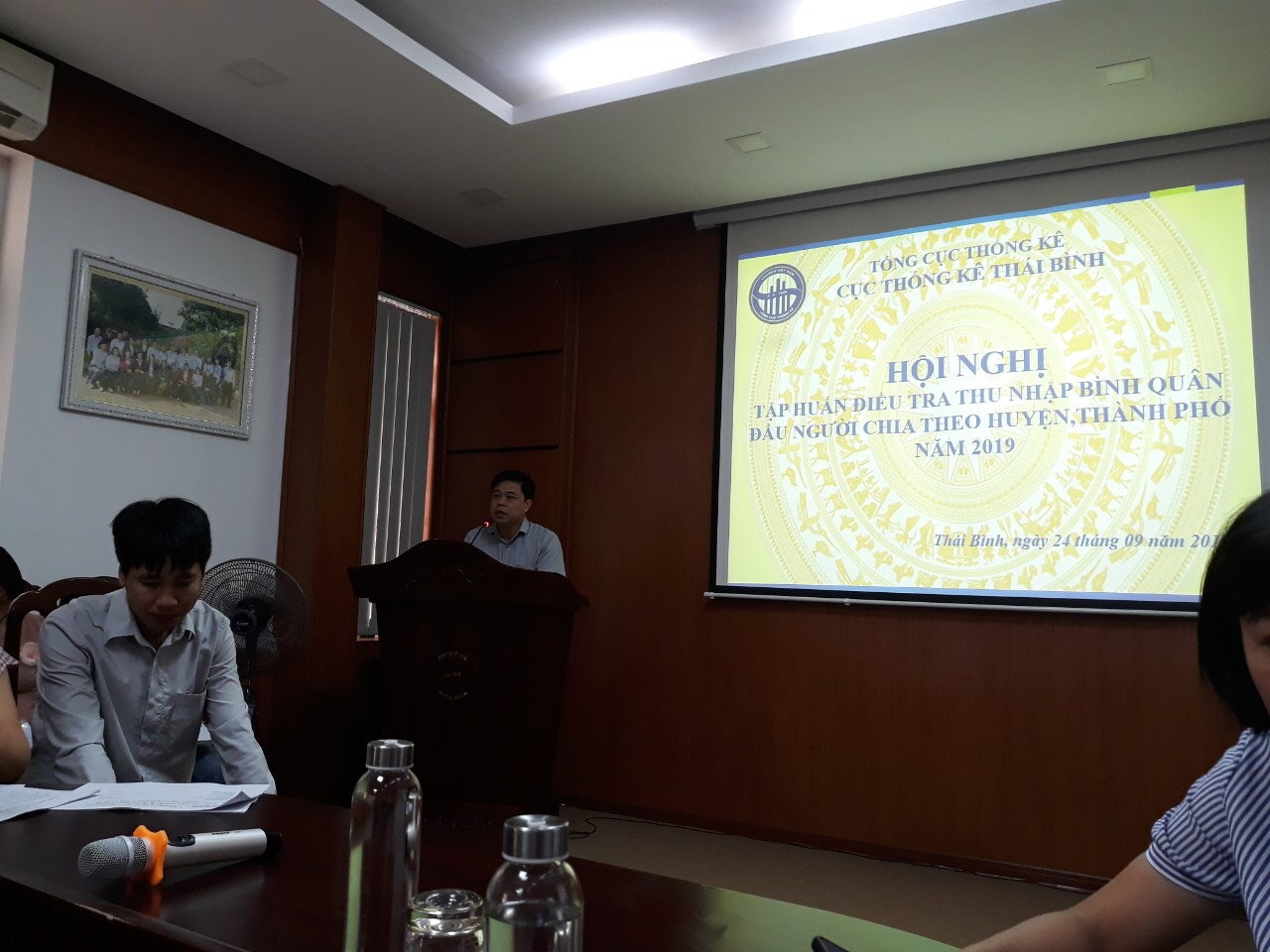 Cục Thống kê Thái Bình tổ chức tập huấn nghiệp vụ Điều tra Thu nhập bình quân đầu người chia theo huyện, thành phố năm 2019