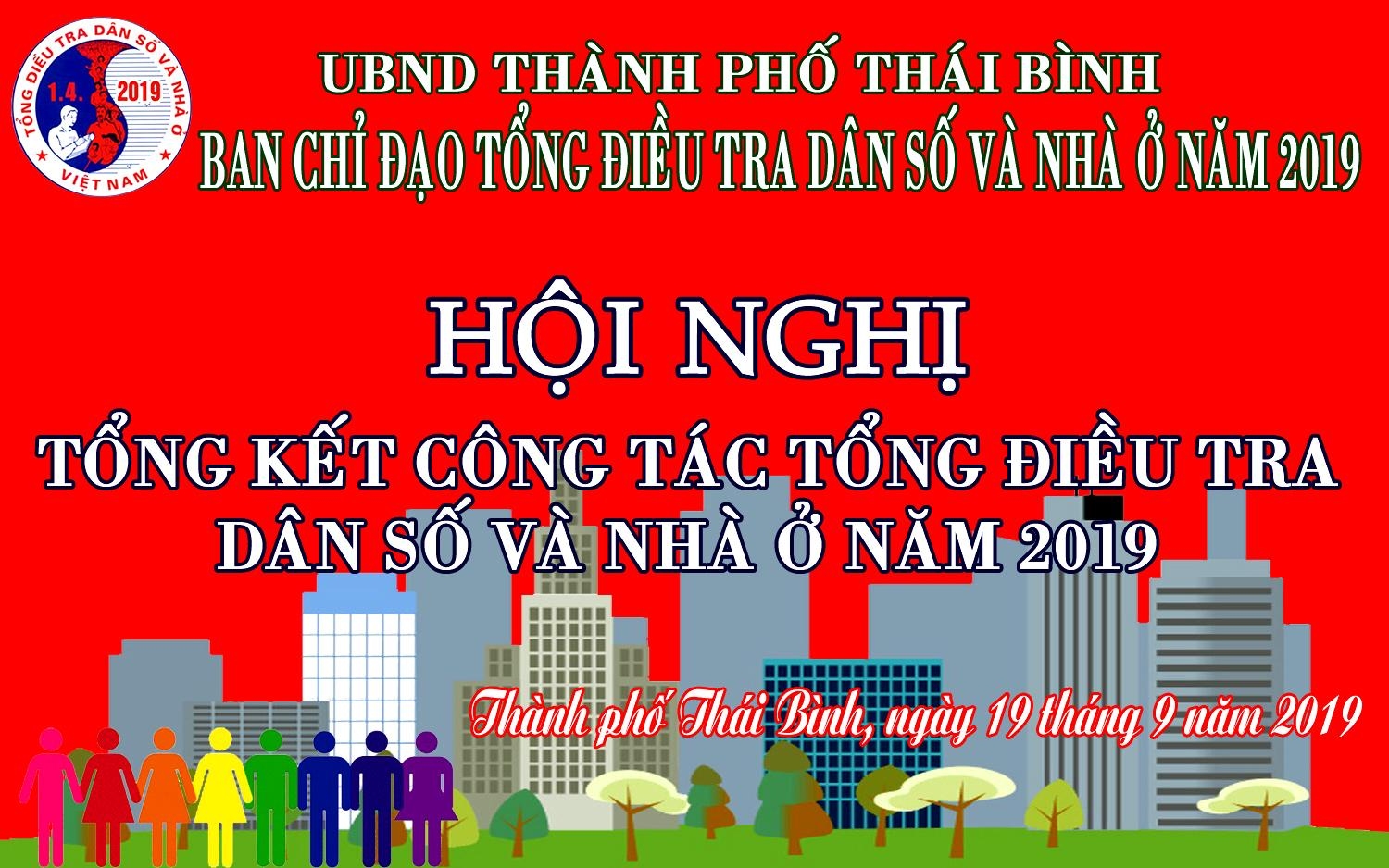 Thành phố Thái Bình tổng kết  công tác Tổng điều tra dân số và nhà ở năm 2019