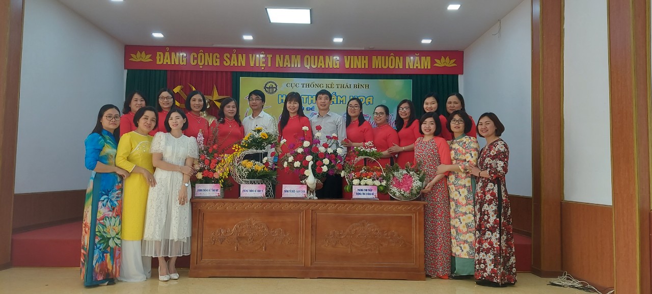 Công đoàn Cơ quan Cục Thống kê Thái Bình tổ chức các hoạt động nhân dịp 8/3 và Chào mừng Đại hội công đoàn nhiệm kỳ 2022-2027.