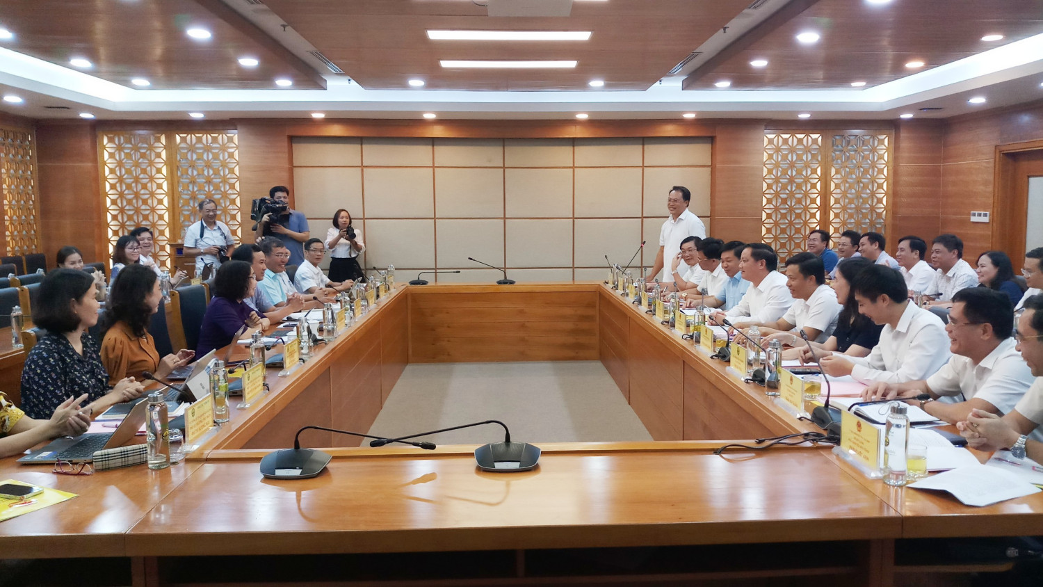 Đoàn công tác tỉnh Thái Bình làm việc với Tổng cục Thống kê về việc tăng cường năng lực quản lý Nhà nước và thực hiện công tác thống kê giai đoạn 2022-2023